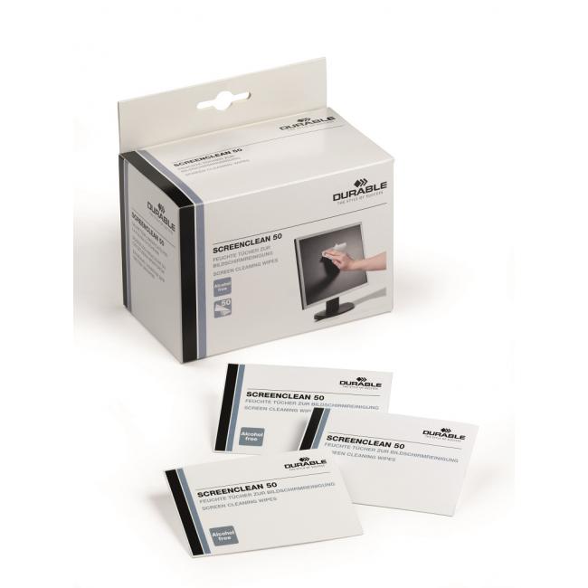 Separate screen wipes Screenclean 50 pcs
