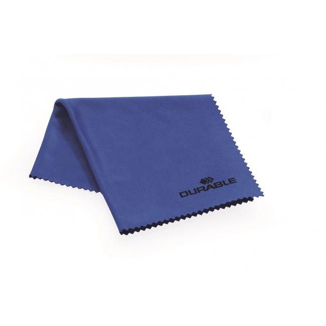 [DU579406] Towel with ultra microfiber for sensitive surfaces, blue