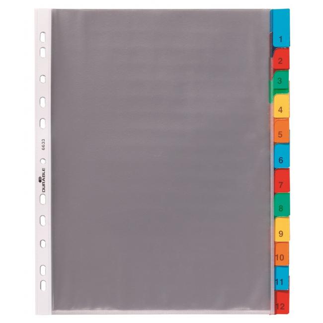 [DU663319] Euroobal DURABLE s indexami 1-12