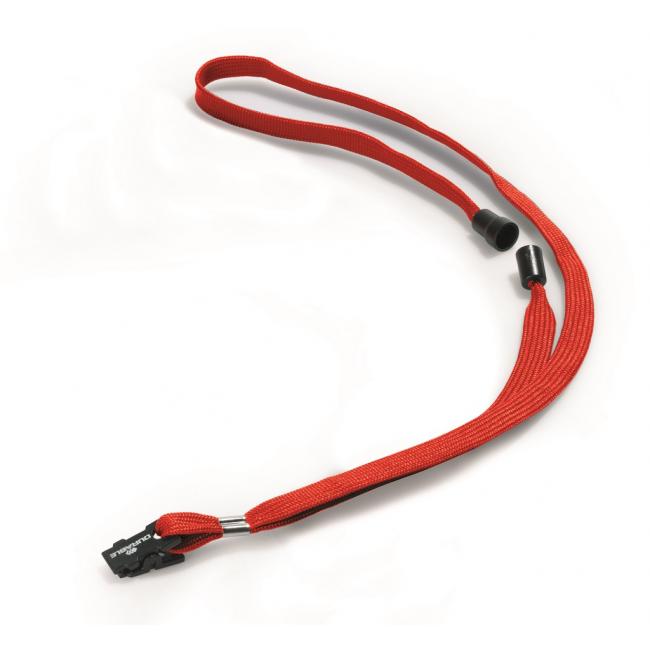 [DU811903] Závesný popruh DURABLE 10mm červený 10 ks