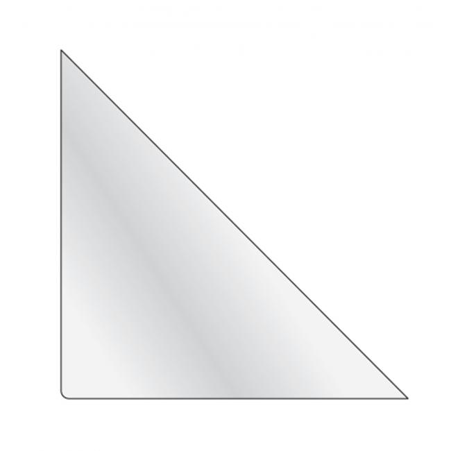 Samolepiaca rohová taška DURABLE 175x175mm 100 ks