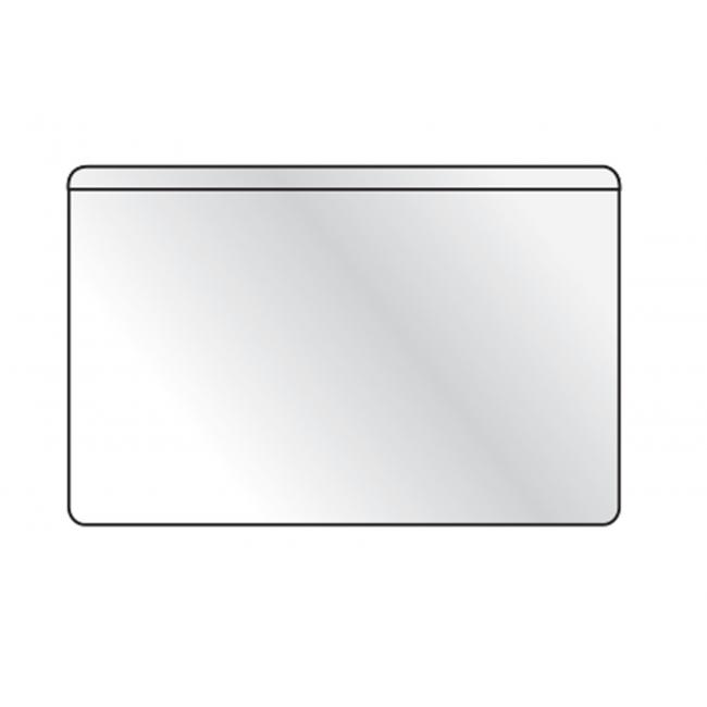 Self-adhesive business card pocket with top opening DURABLE 94x61mm 100 pcs