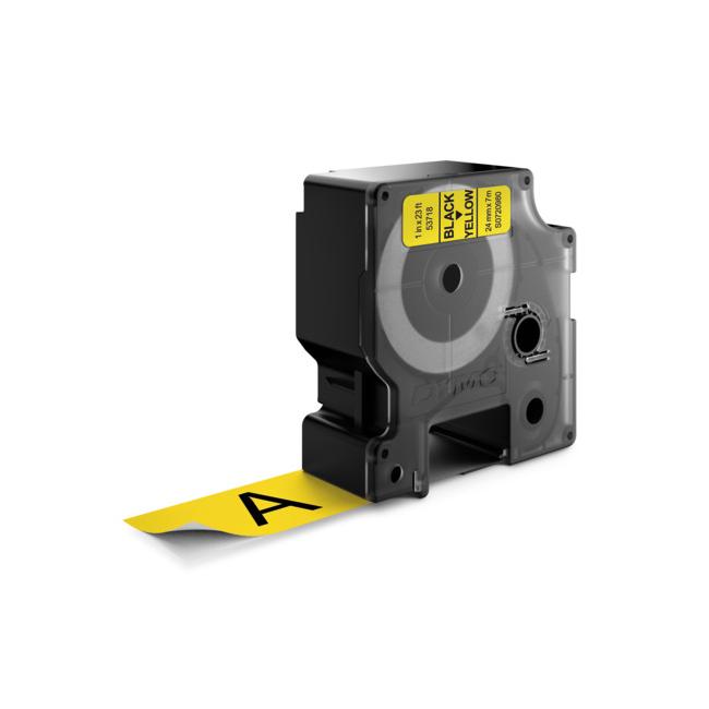 [DY720980] Self-adhesive tape Dymo D1 24 mm yellow/black