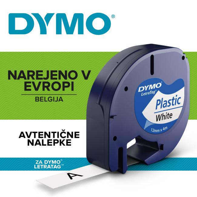 [DY721560] Dymo páska pre Letratag biely plast