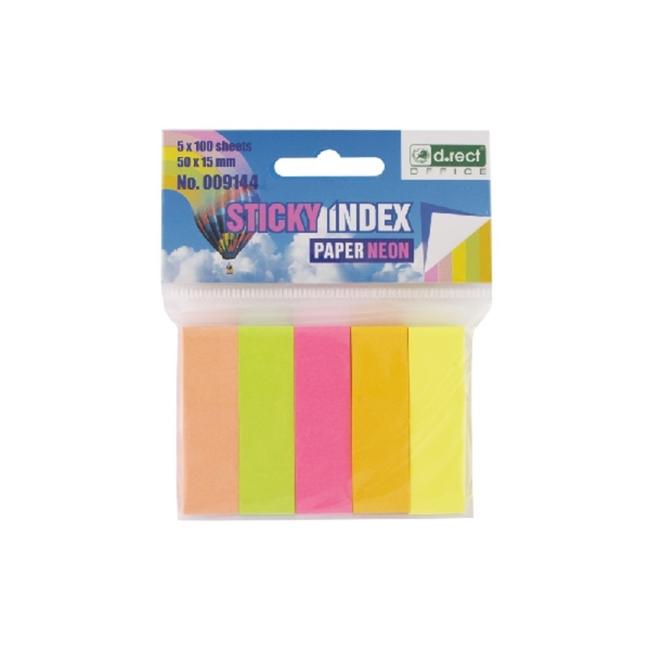 [EC009144] Indexové záložky 15x50mm papier