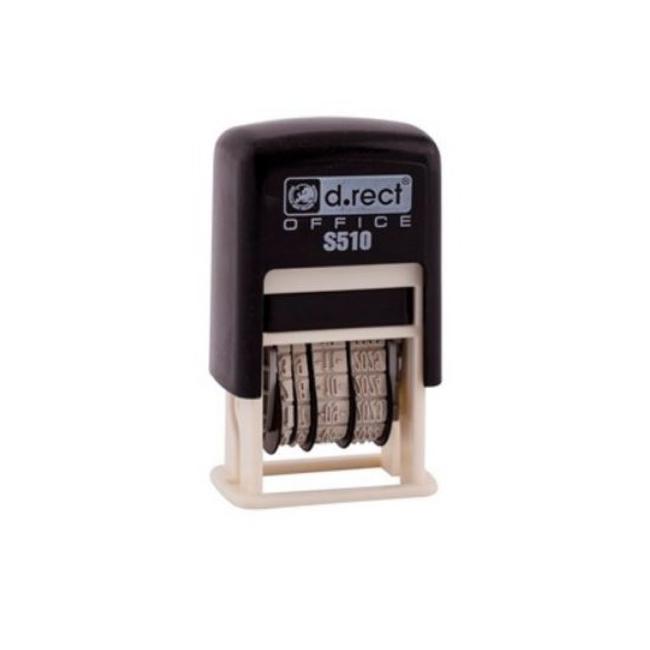 [EC009976] Date stamp D.RECT ​​S510 black