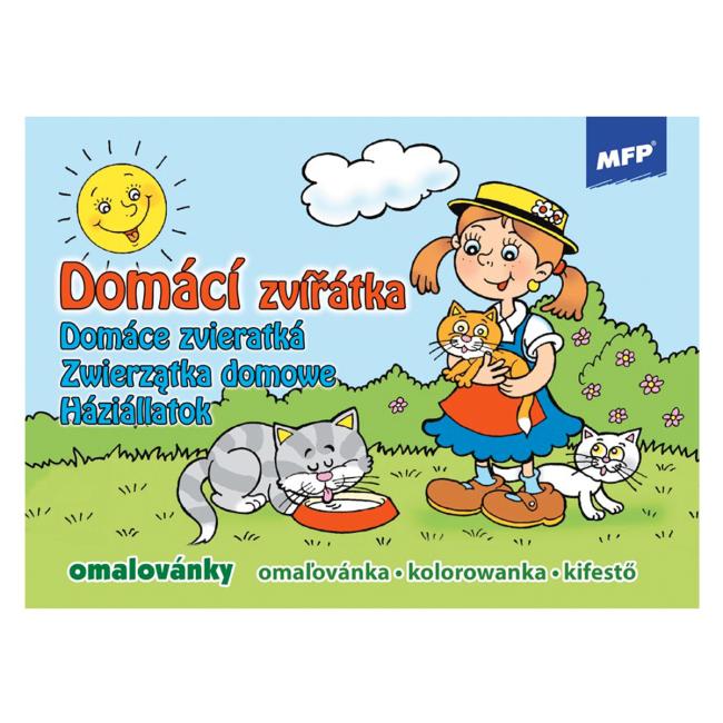 [EC256324] Omaľovánka Domáce zvieratá A5
