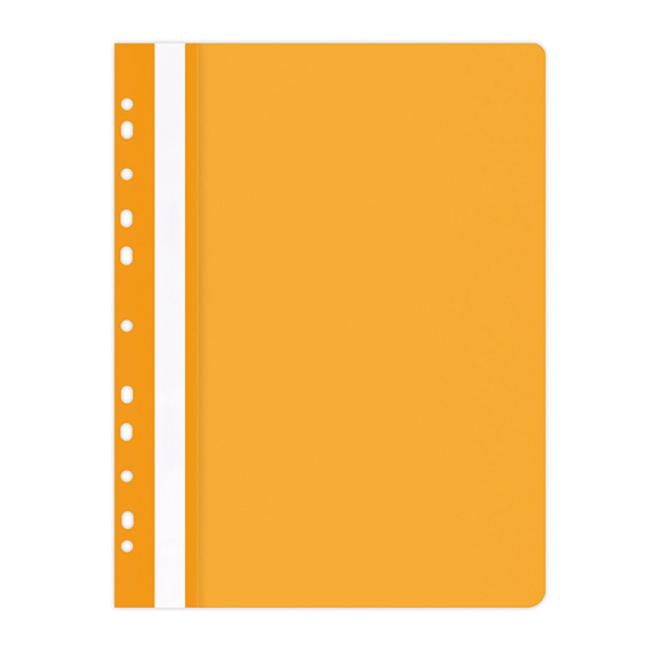 [EC412112] Rýchloviazač PP s eurodierovaním matný oranžový