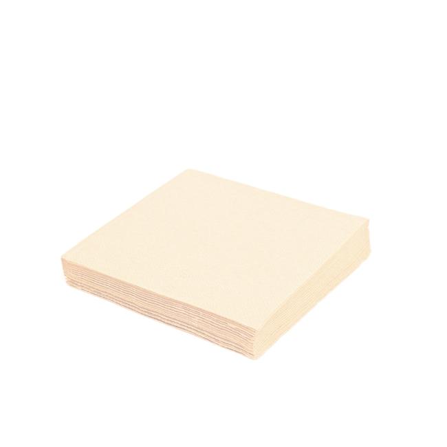 [EC869090] Paper napkins, 2-layer, 33 x 33 cm, beige, 250 pcs.