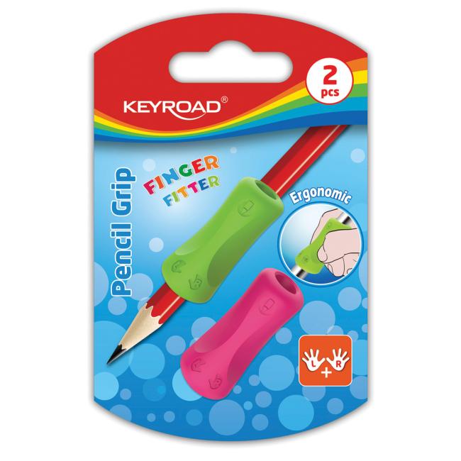KEYROAD pencil holder, 2 pcs, mix of colors