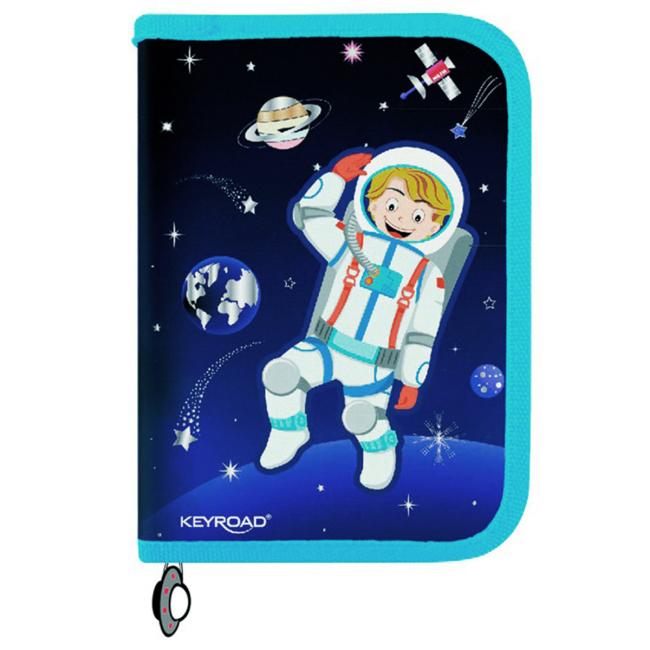 Peračník KEYROAD 1-zips plný, mix farieb