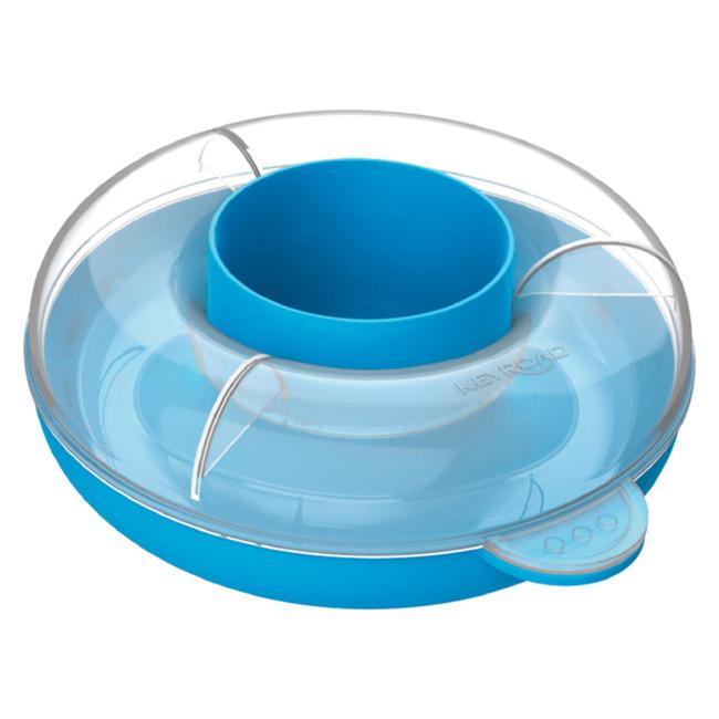 [EC971830] Water cup with lid KEYROAD, blue