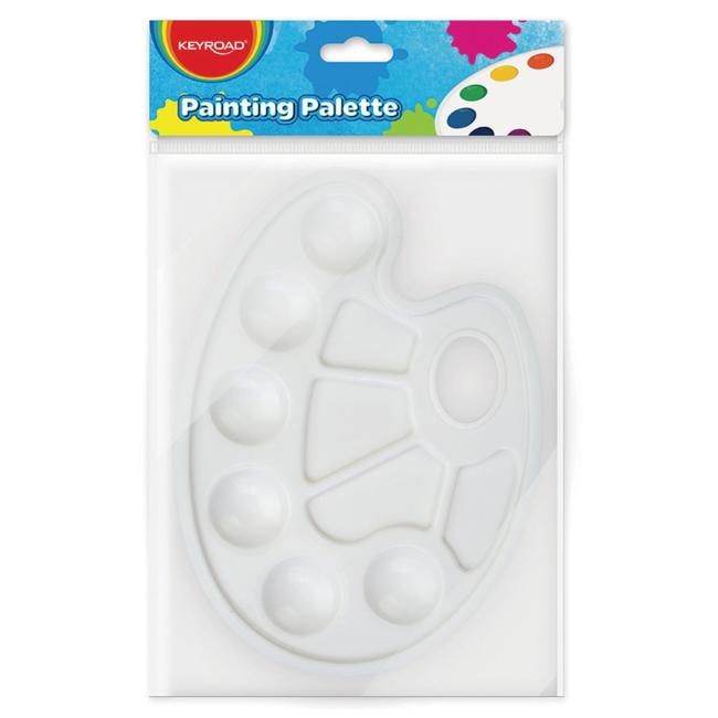 Paleta maliarska KEYROAD biela