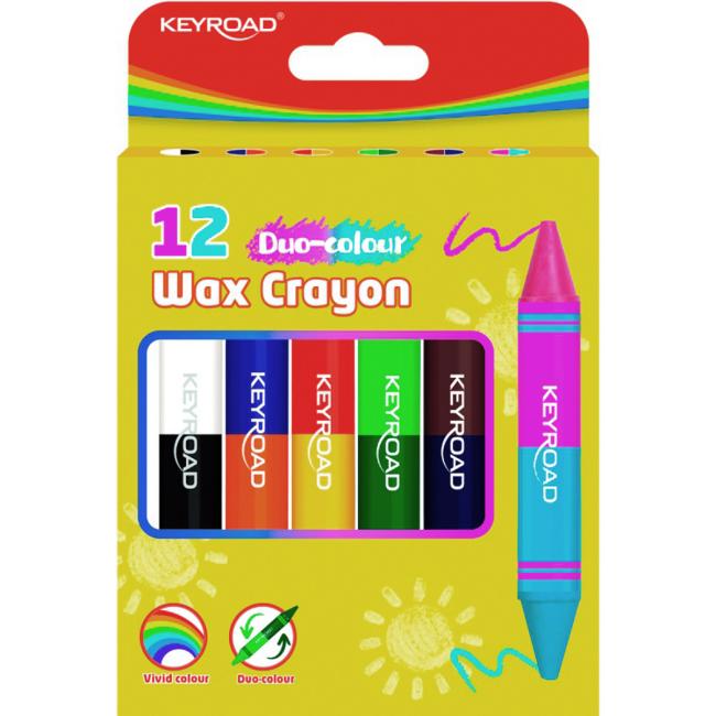 [EC972803] Wax pads KEYROAD Duo, 6 pcs/12 colors