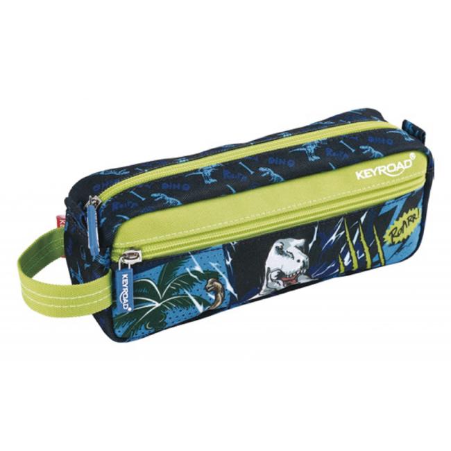 [EC973132] KEYROAD Dino pencil case