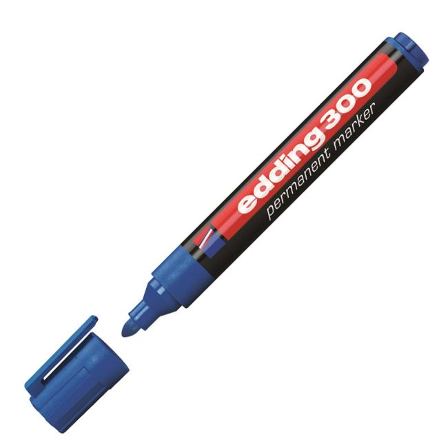 [ED030003] Permanent marker edding 300 blue