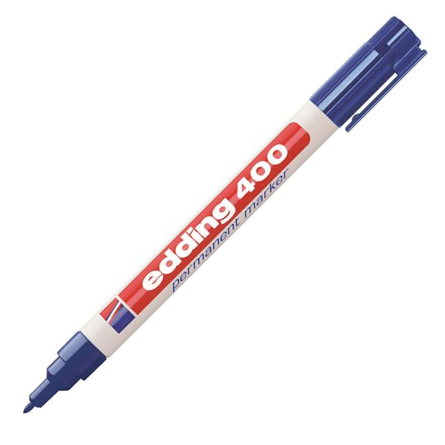 Permanent marker edding 400 blue