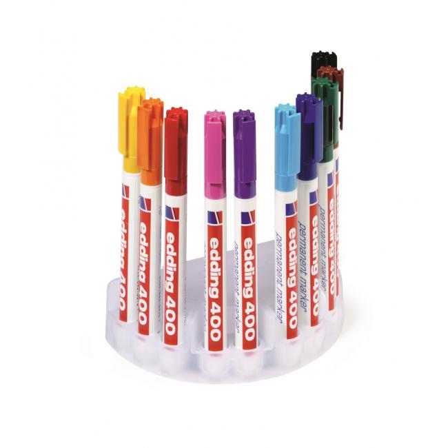 Set of permanent markers edding 400/10S