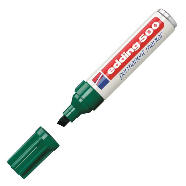 Permanent marker edding 500 green