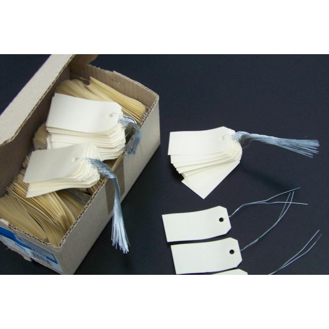 [AG121315] Identifikačný štítok s 30cm drôtikom 120x57mm APLI 1000ks