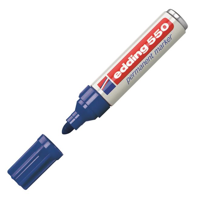 Permanent marker edding 550 blue