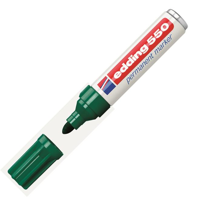 Permanent marker edding 550 green