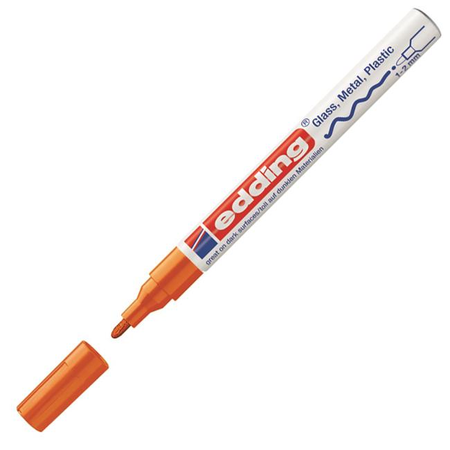 Lacquer marker edding 751 orange