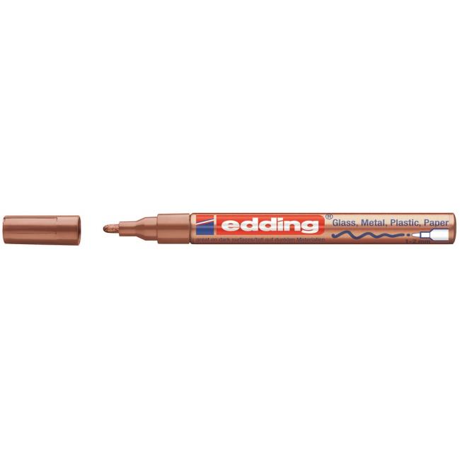 Lacquer marker edding 751 copper