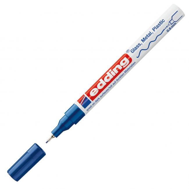 Lacquer marker edding 780 blue