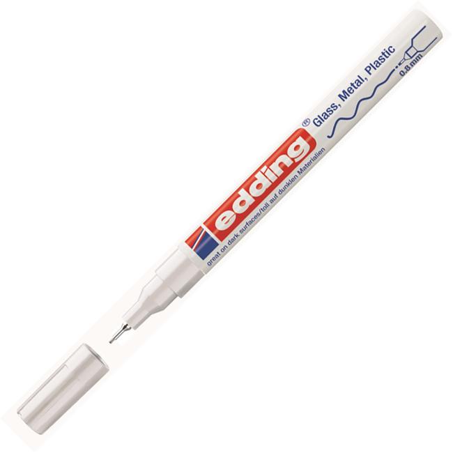Lacquer marker edding 780 white