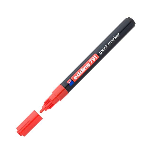 Lacquer marker edding 791 red