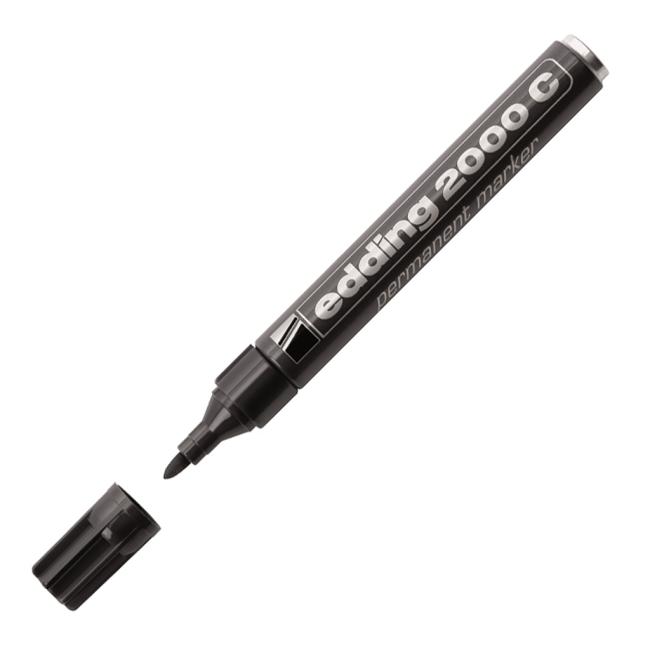Permanent marker edding 2000C black