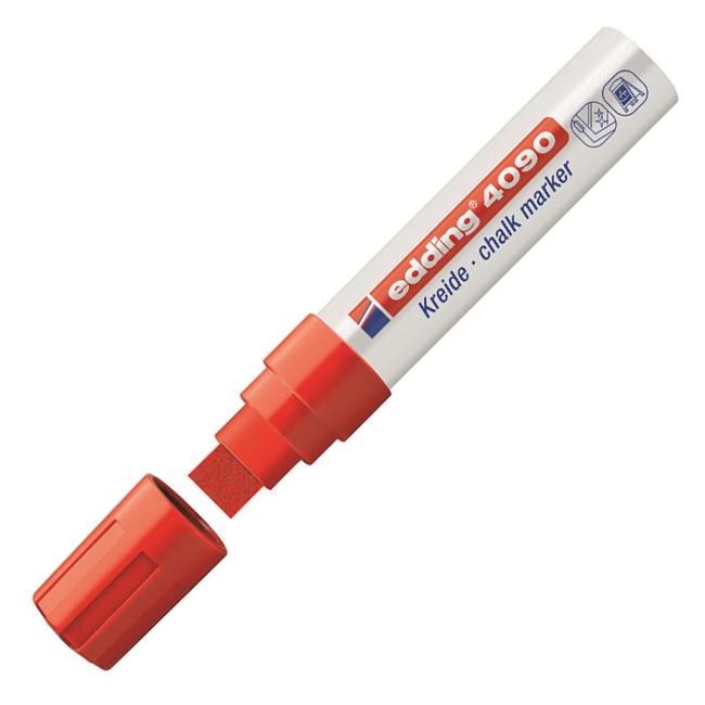 Chalk marker edding 4090 red