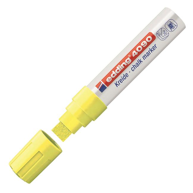 Chalk marker edding 4090 neon yellow