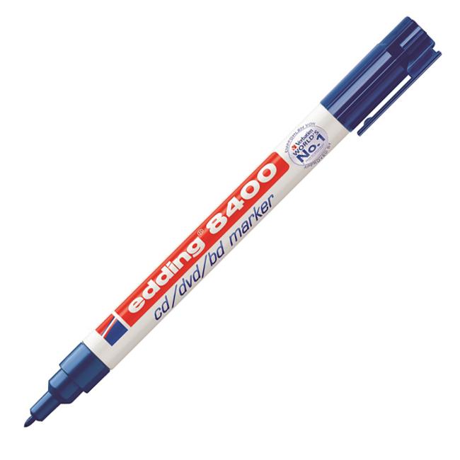 Etiketa na CD/DVD/BD lemovanie 8400 modrá