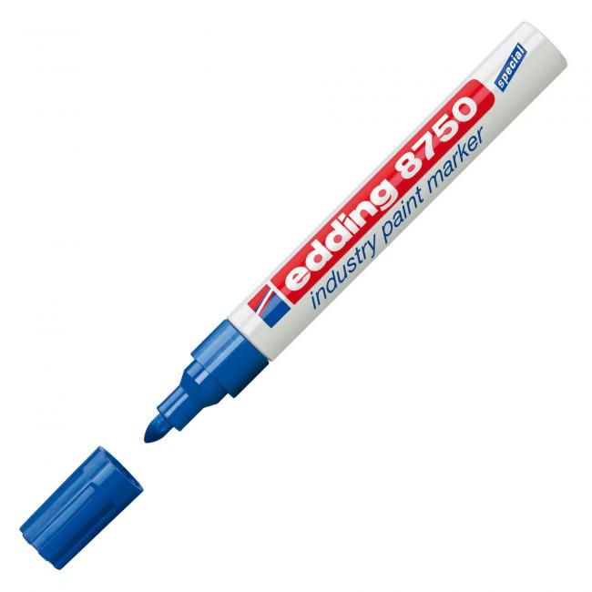 Industrial lacquer marker edding 8750 blue