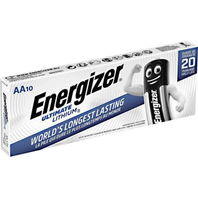 Energizer Ultimate Lithium L91/AA DP10 lithium pencil battery 10 pcs