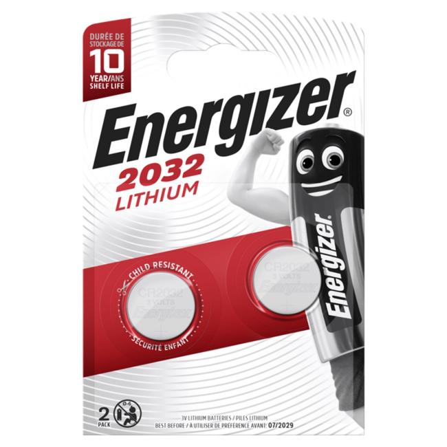 Energizer CR2032 button battery 2 pcs