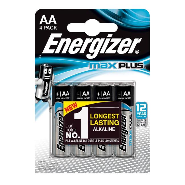 Energizer tužková batéria Max Plus LR6/4 ks