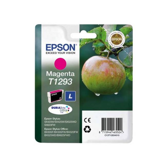 Atramentová kazeta Epson T1293 purpurová C13T129340 pre SX235W/SX420W/SX425W (485 strán)
