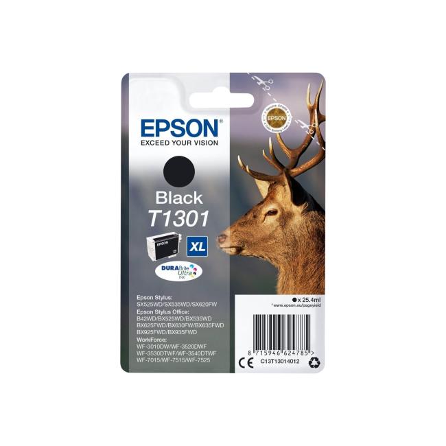 Ink cartridge Epson T1301 XL black for SX525WD/SX620FW (945 pages)