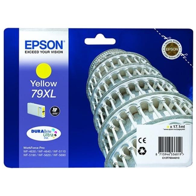 [EP028446] Ink cartridge Epson C13T790440 yellow XL 79XL for WF-5620/5690/5190/5000 (2,000 pages)