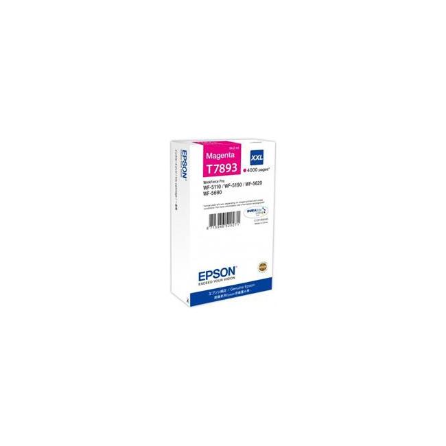 Atramentová kazeta Epson C13T789340 purpurová XXL pre WF-5620/5690/5190/5000 (4 000 strán)