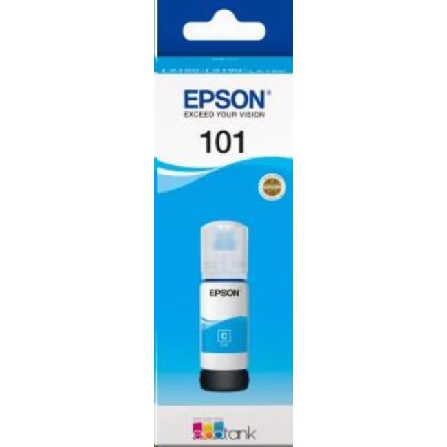 Ink cartridge Epson ecoTANK 101 cyan C13T03V24A for L4150/4160/6160/6170 (6,000 pages)