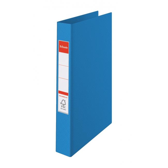 4-ring binder Esselte all-plastic 4.2 cm VIVIDA blue