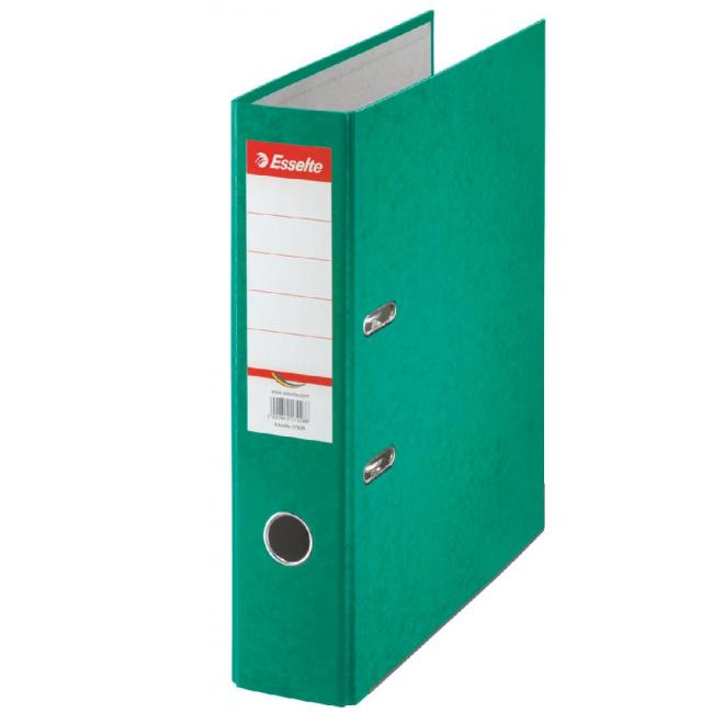 Lever folder Esselte Rainbow 7.5 cm green