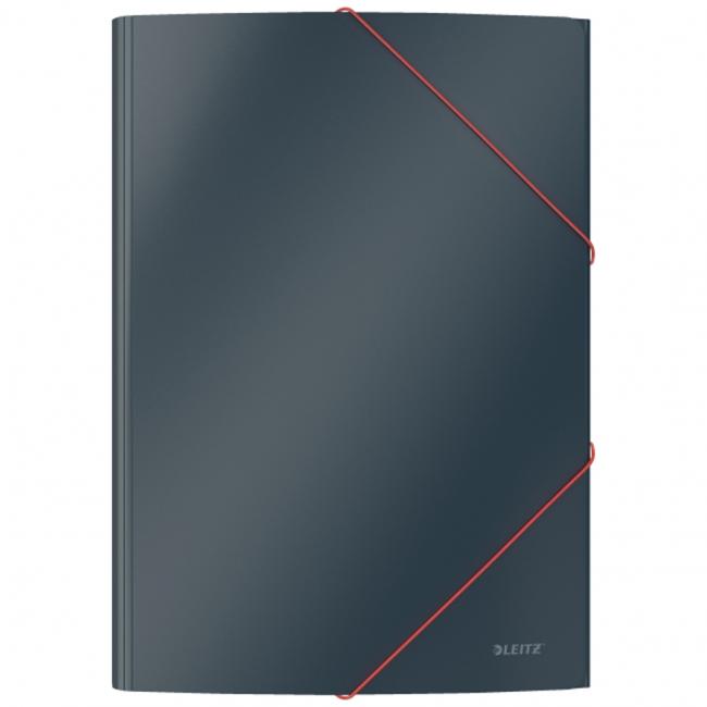 [ES020089] Kartónový obal s gumičkou Leitz Cosy soft velvet grey