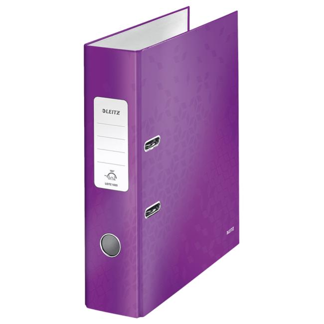 [ES050062] Lever filer Leitz 180° WOW 8cm purple