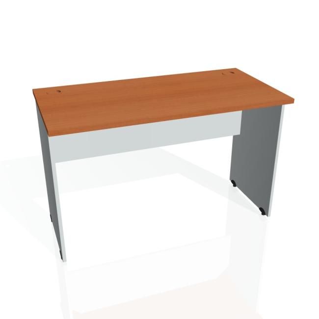 [ON120058] Gate desk, 120x75.5x60 cm, cherry/grey