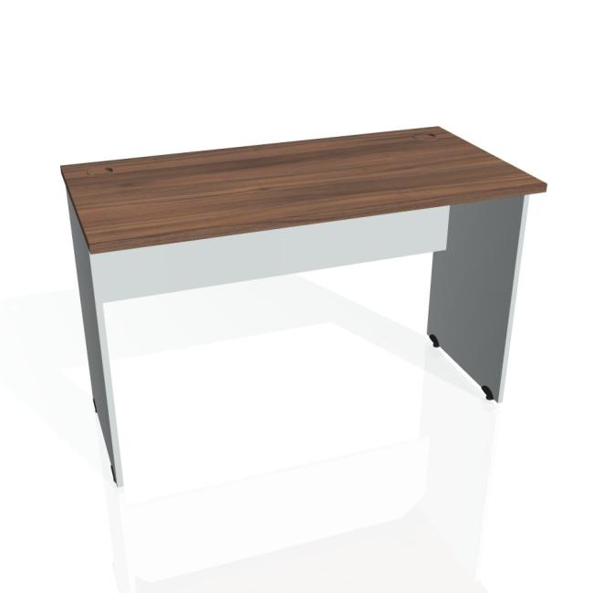 [ON120078] Gate desk, 120x75.5x60 cm, walnut/grey